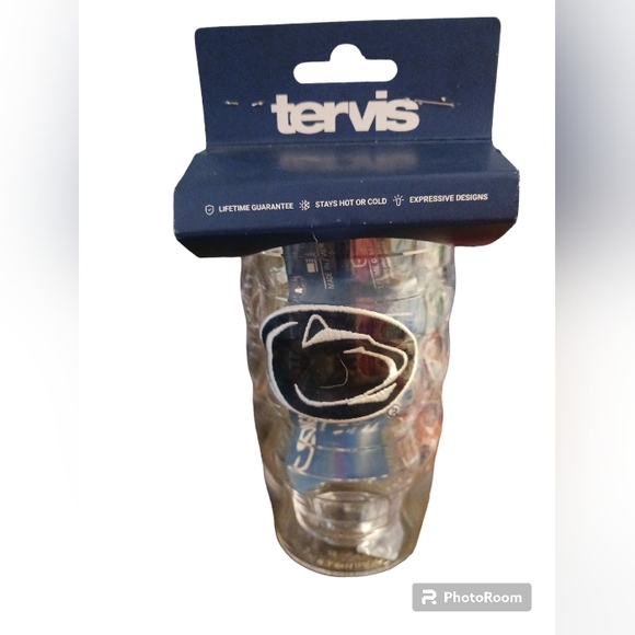 NWT Tervis Penn State Nittany Lions 10 oz classic emblem wavy tumbler. - Picture 1 of 3